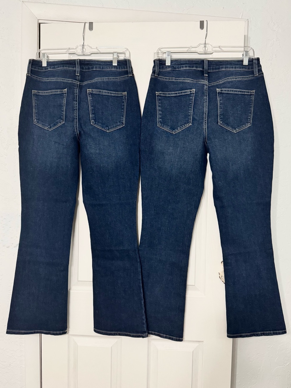 Sonoma Mid-Rise Bootcut Blue Jeans Dark Wash Lot of Two Pairs NWOT - Picture 2 of 12